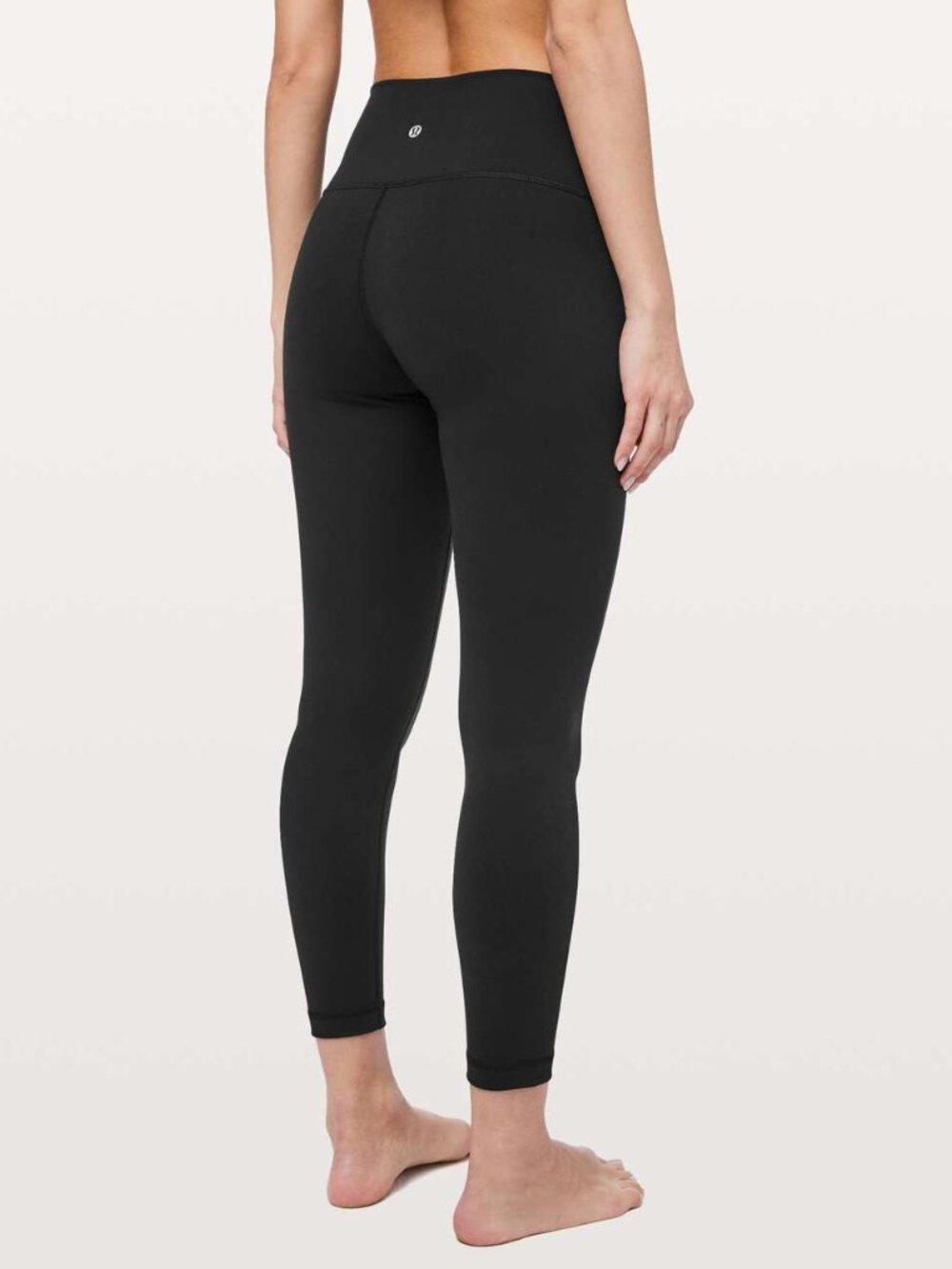 LULULEMON Wunder Under Hi-Rise 7/8 Tight *Full-On Luon 25" Size 6 Black